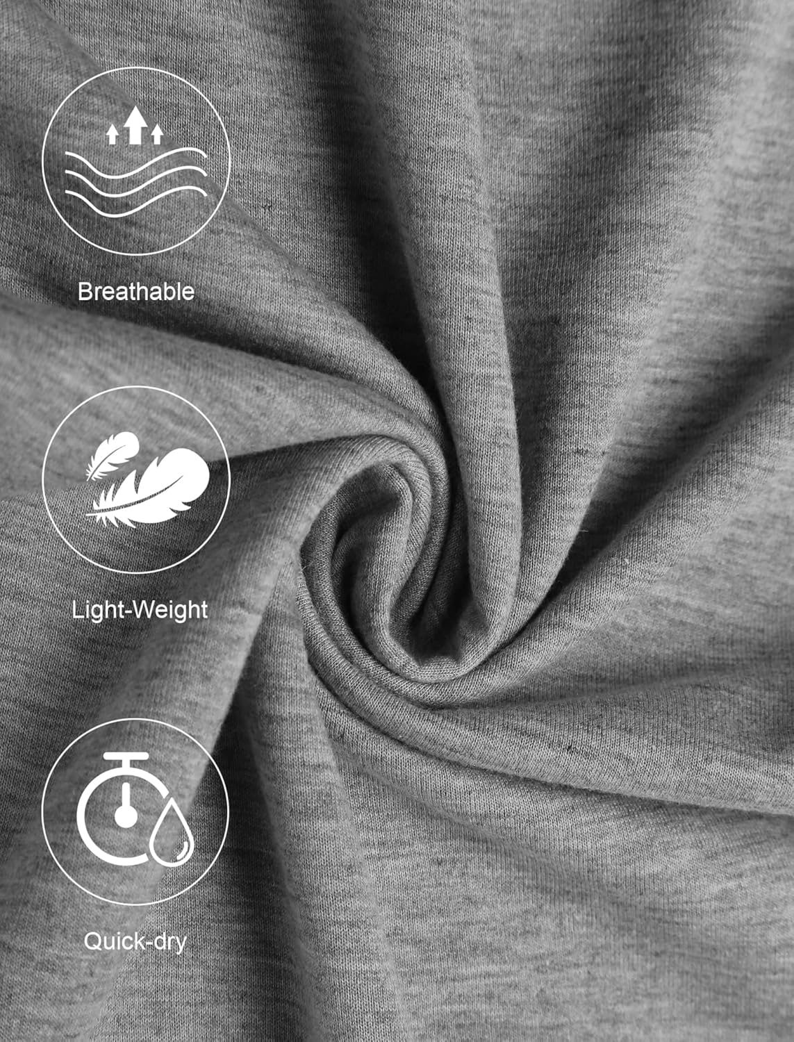 Deyeek Men's Lightweight Sweatpants Open Bottom Sweat Pants for Men Straight Leg Gym Sweatpants Lounge Pants with Pockets