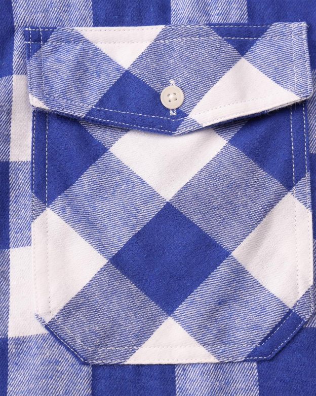 Alimens & Gentle Boy's Flannel Shirt Button Down Long Sleeve Plaid Casual Shirts