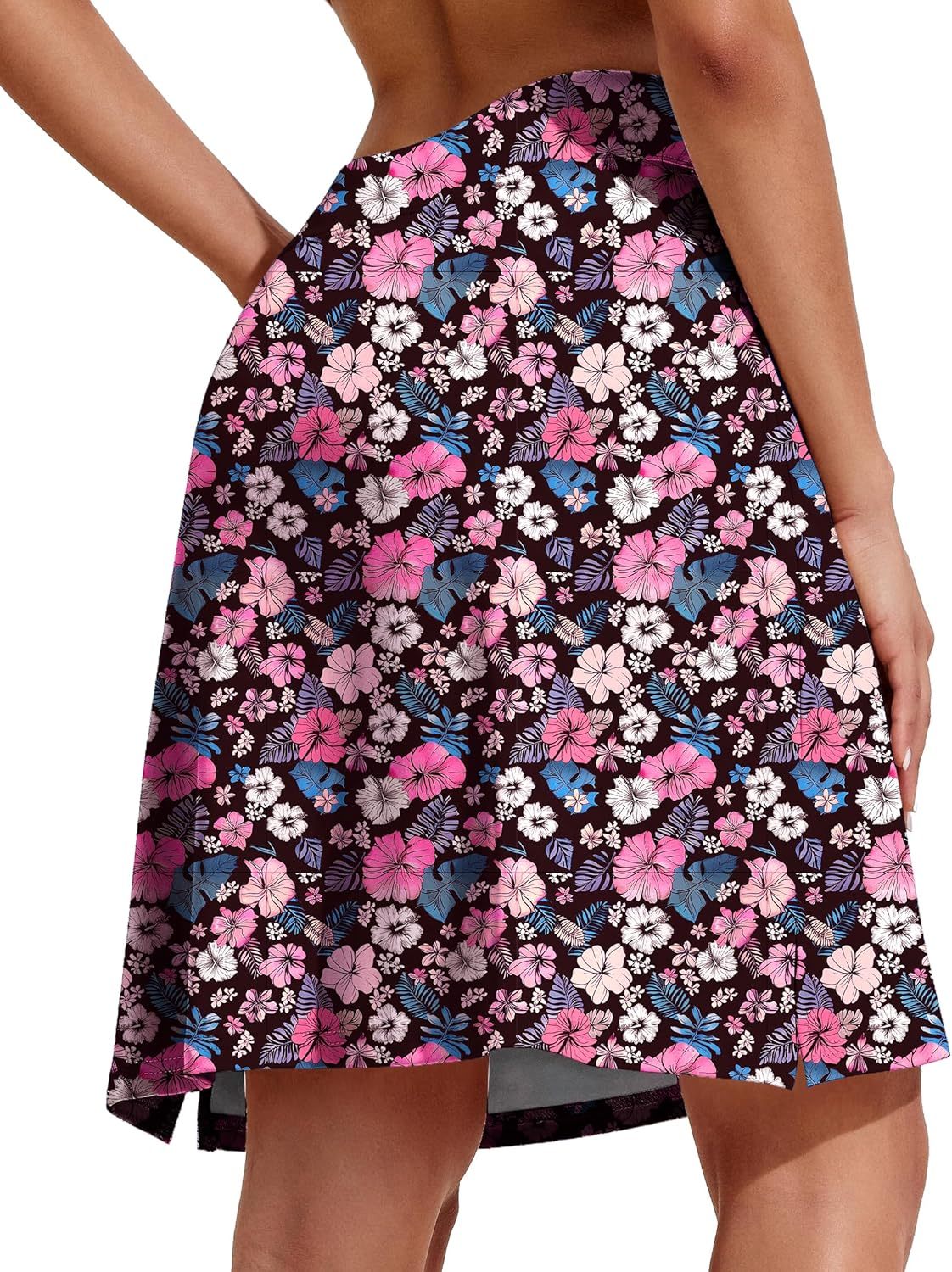 Women’s 20"-Inch Knee-Length Athletic Skirt with Pockets