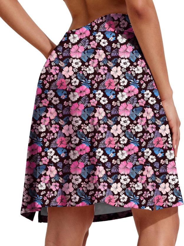 Women’s 20"-Inch Knee-Length Athletic Skirt with Pockets