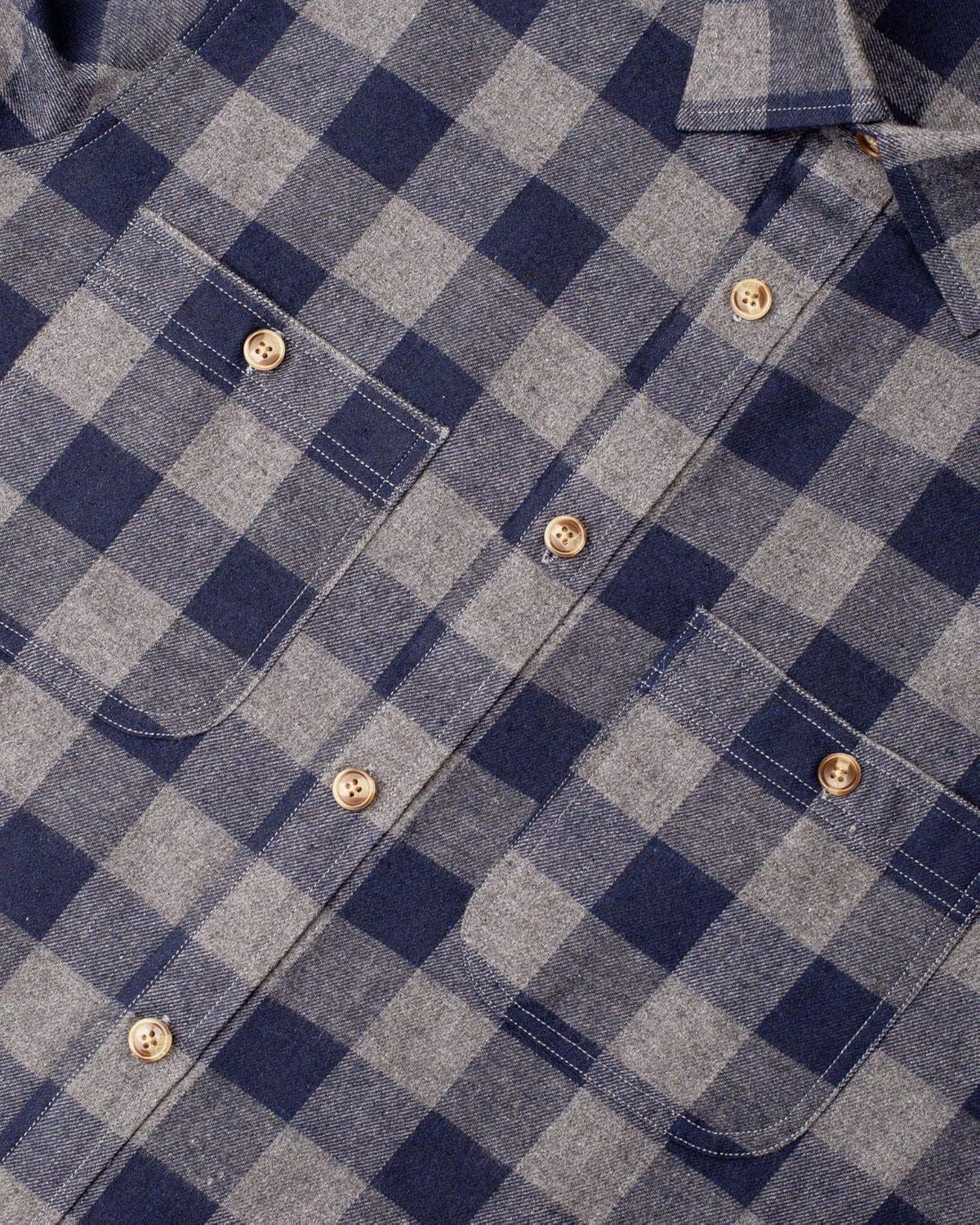 Alimens & Gentle Boy's Flannel Shirt Button Down Long Sleeve Plaid Casual Shirts
