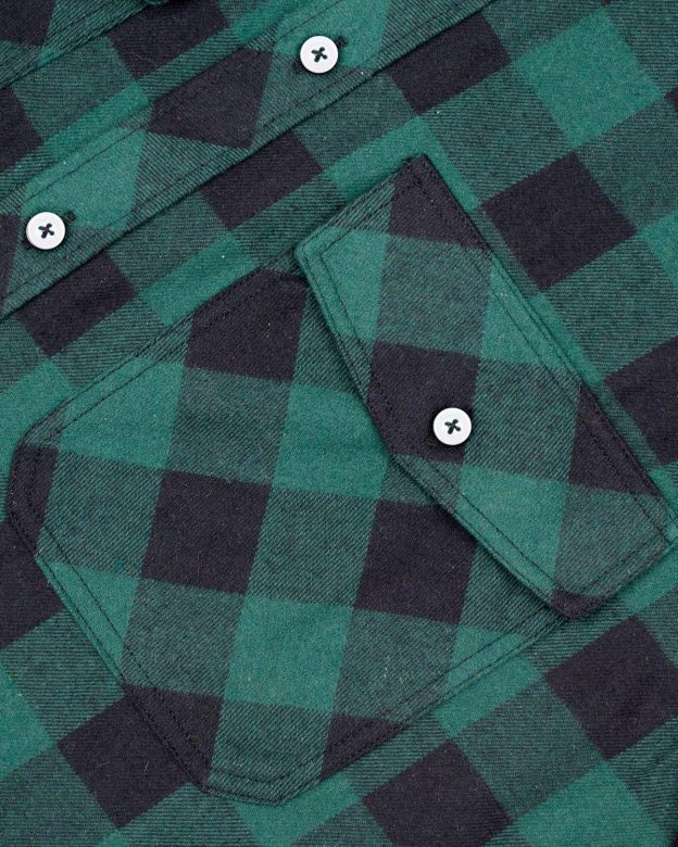 Alimens & Gentle Boy's Flannel Shirt Button Down Long Sleeve Plaid Casual Shirts