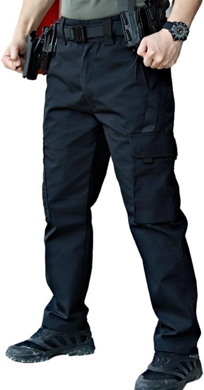 🔥2025 Men's Durable Solid and Printed Pocket Zipper Waterproof Tactical Overalls