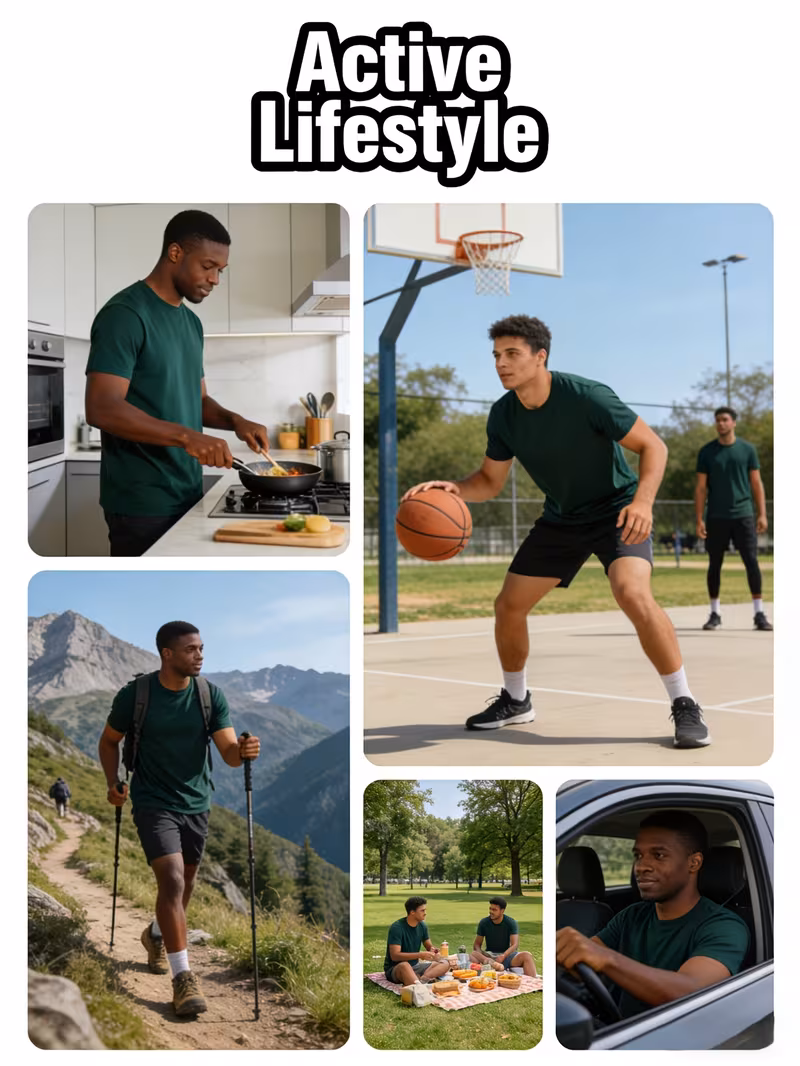 mens 8 pack workout shirts quick drying breathable cooling mesh athletic t shirts moisture wicking short sleeve gym running tops mens clothes   butfits for men practical gifts for boyfriend camiseta para hombre Product details 2