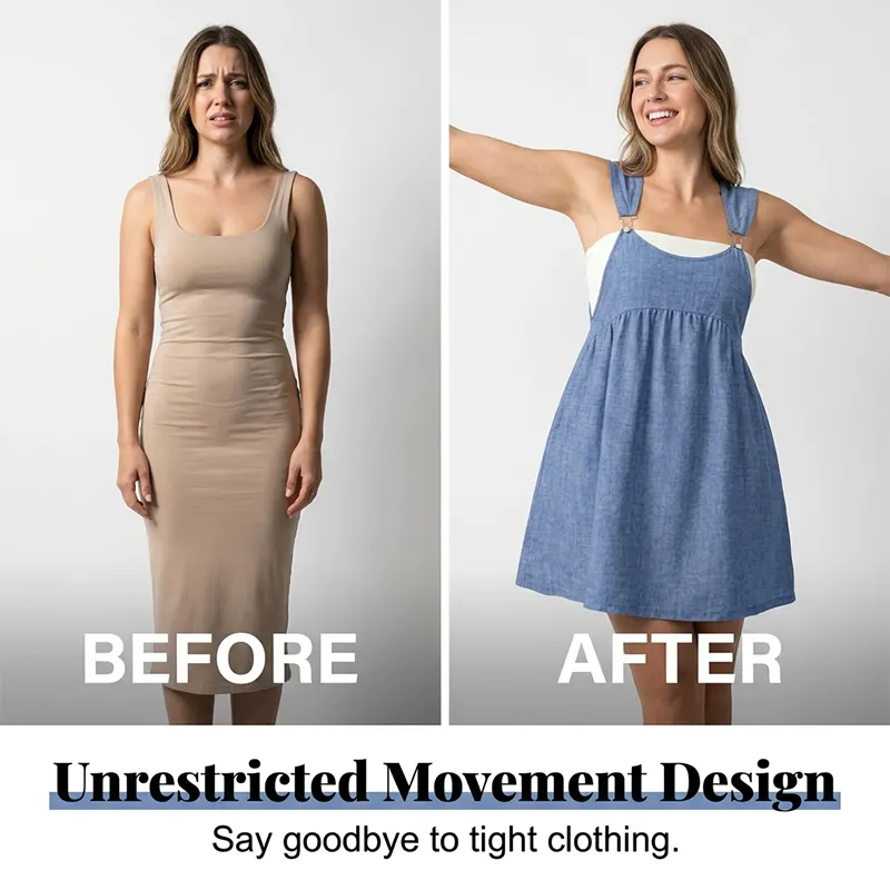 📢📢90% OFF !! ⏰Women's Casual Overall Pinafore Dress