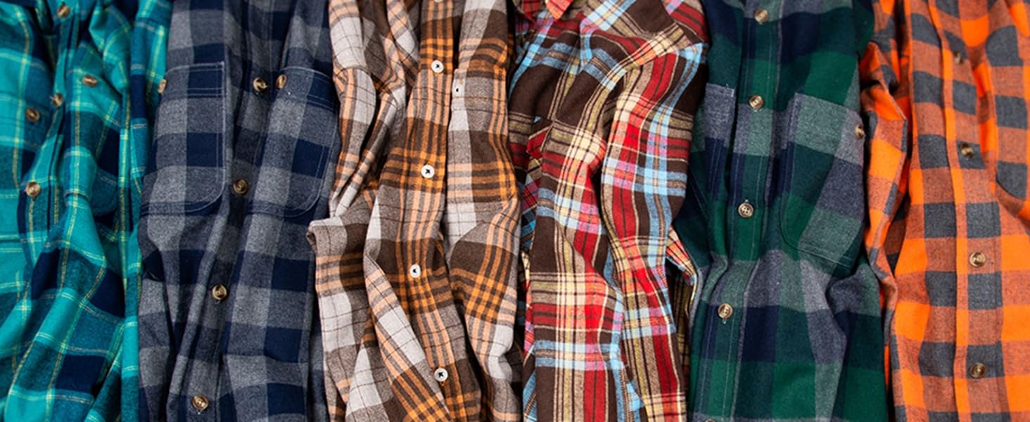 plaid flannel shirts
