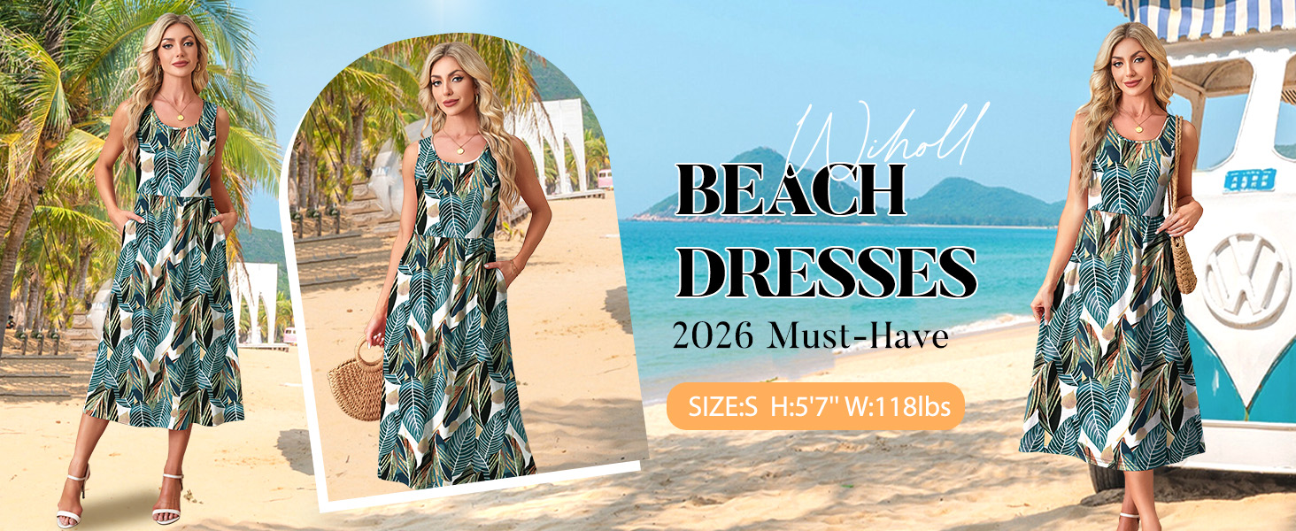 Beach Vacation Clothes Dresses for Women