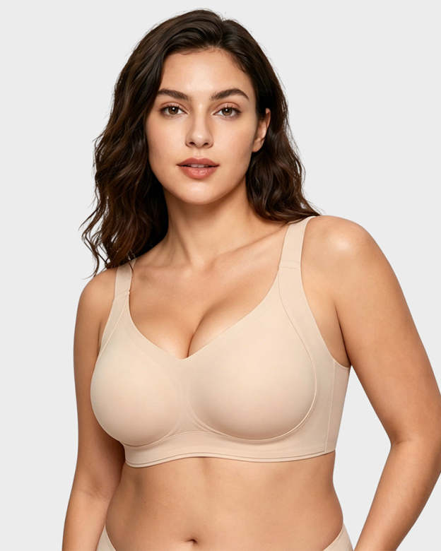 Wire-Free Bra Built for Fuller Busts