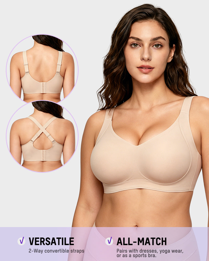 Wire-Free Bra Built for Fuller Busts