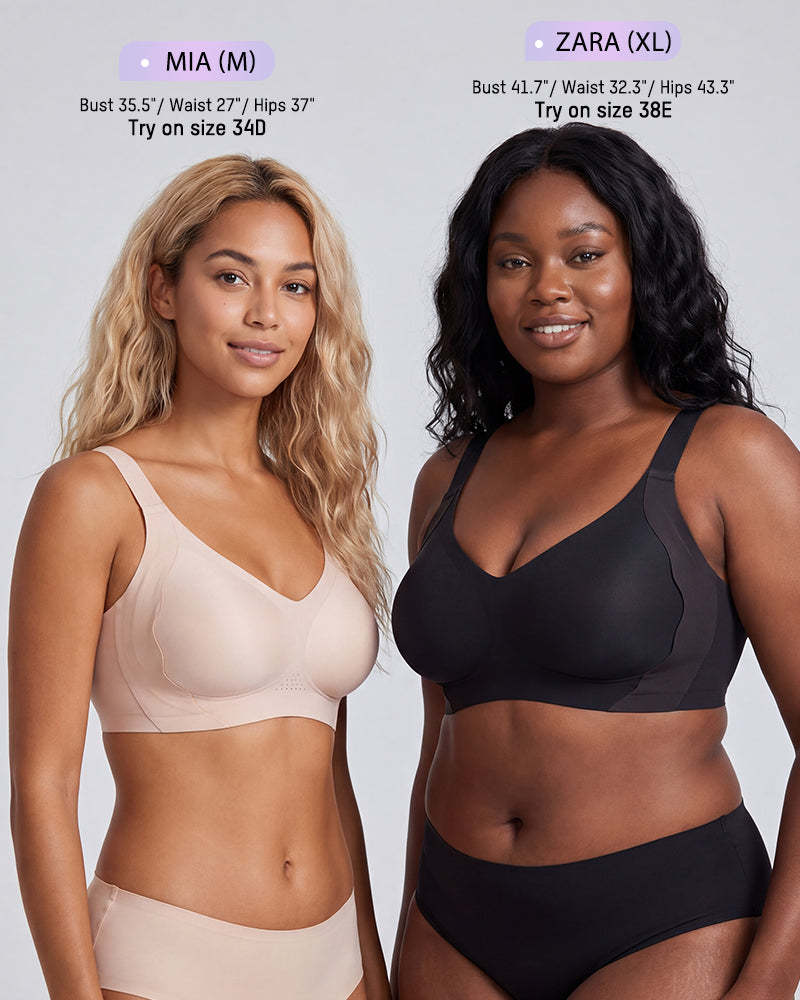 Jelly Support Wireless Bra