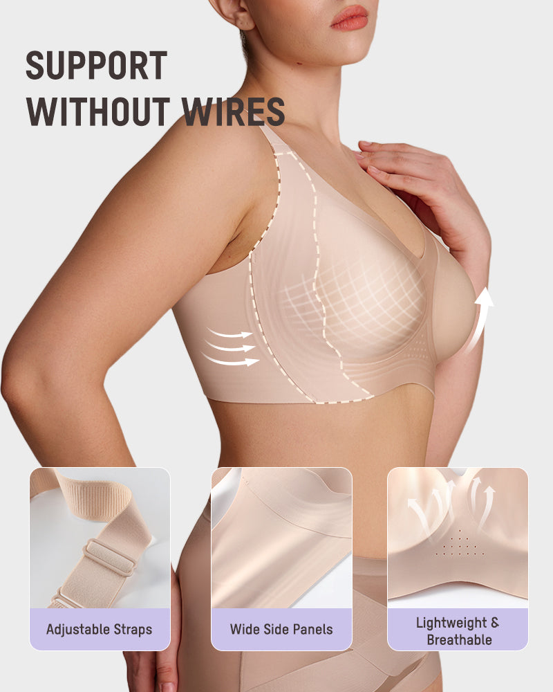 Jelly Support Wireless Bra