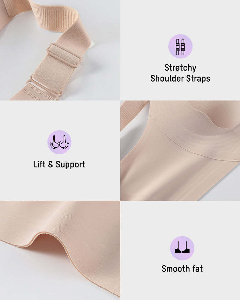 Jelly Support Wireless Bra