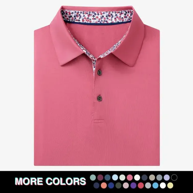 🔥Everyday Classic Solid Polo🔥8-Pack - All Colors Included, Only $25