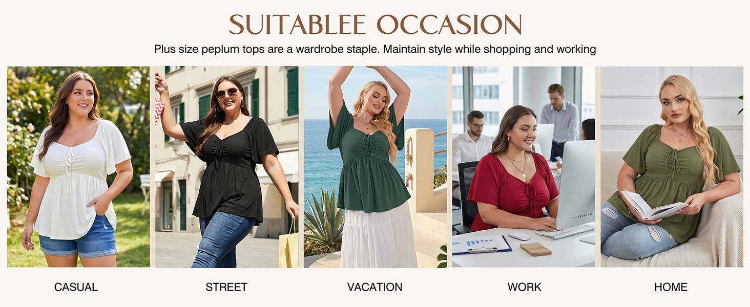 womens plus size blouses