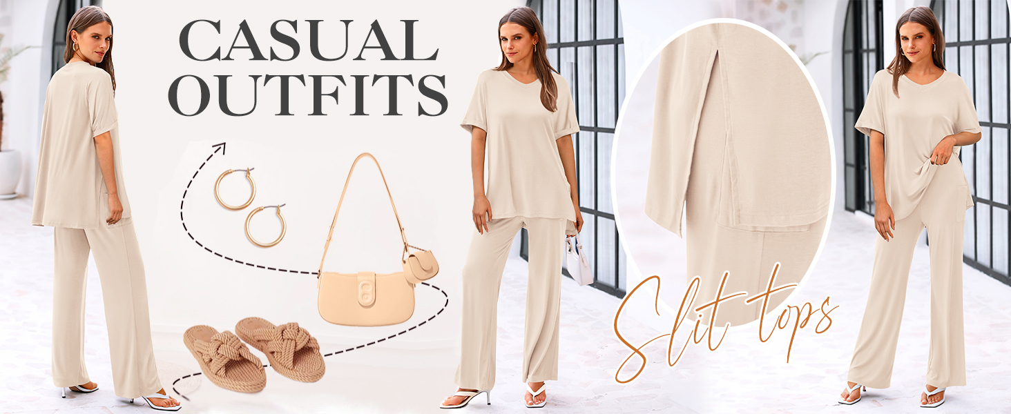 summer two piece outfits for women two piece sets for women casual dressy