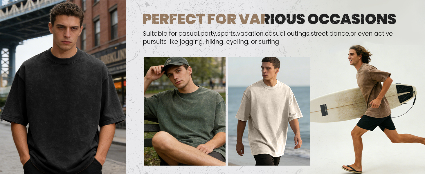 Mens Oversized Cotton Tshirt