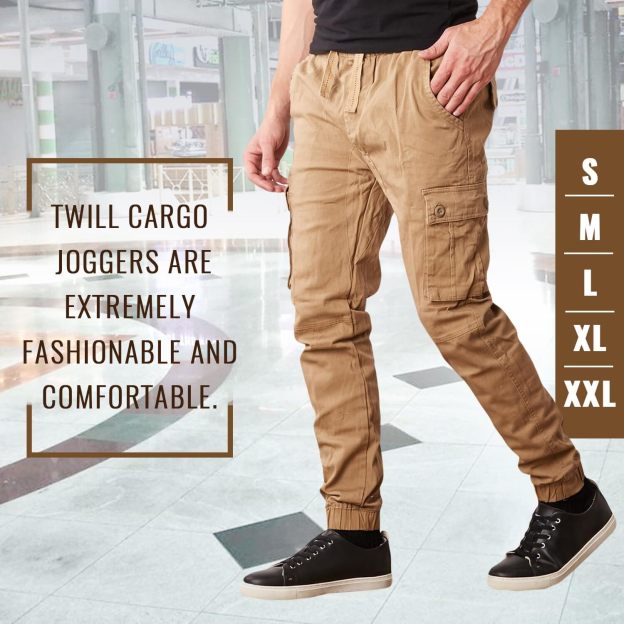 Last Day Promotion🔥3-Pack Men's Cotton Flex Stretch Cargo CombatJogger Pants (Sizes, S-6XL)