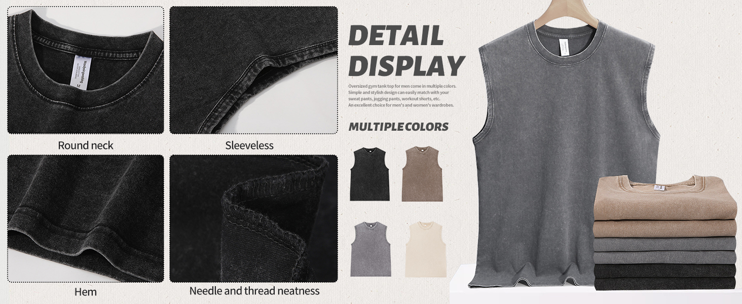 Cotton tank tops