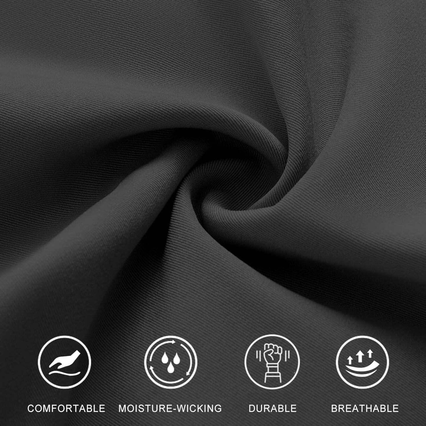 🔥6-PACKS $24.89 Men's Plus Size Casual Solid Color Drawstring Overalls