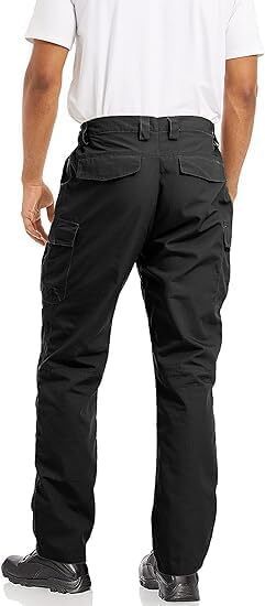 Men's Ripstop Tactical Pants, 9 Pockets,Water Repellent, Cargo Pants for Work, Hiking, Hunting