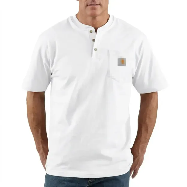 Last Day Promotion! CHT Men's K84 Workwear Loose Fit Heavyweight POLOS (Also Available in Big & Tall)