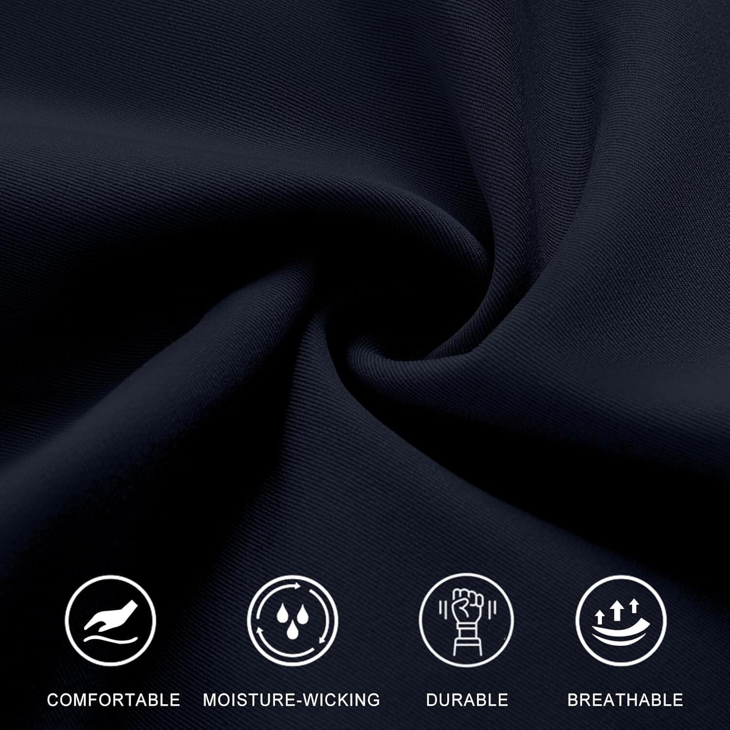 🔥6-PACKS $24.89 Men's Plus Size Casual Solid Color Drawstring Overalls