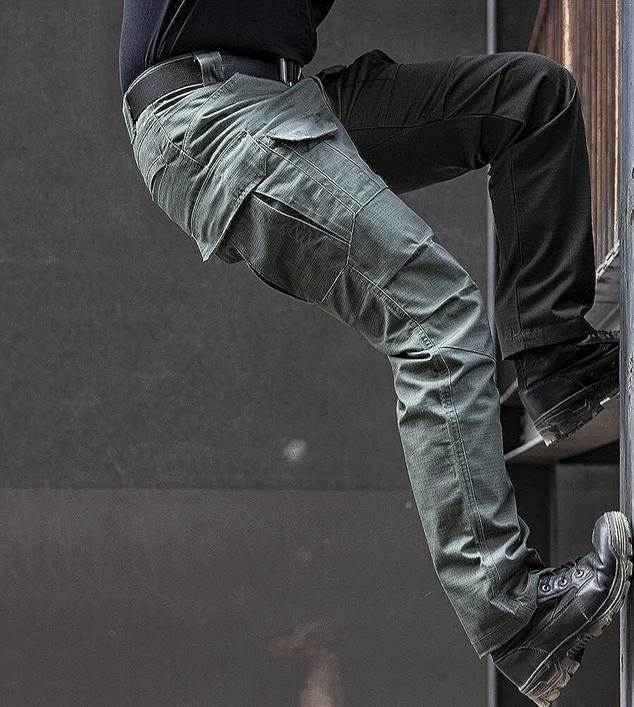 (7 Pants)  Men's Outdoor Tactical Pants Rip Stop Lightweight Waterproof Military Combat
