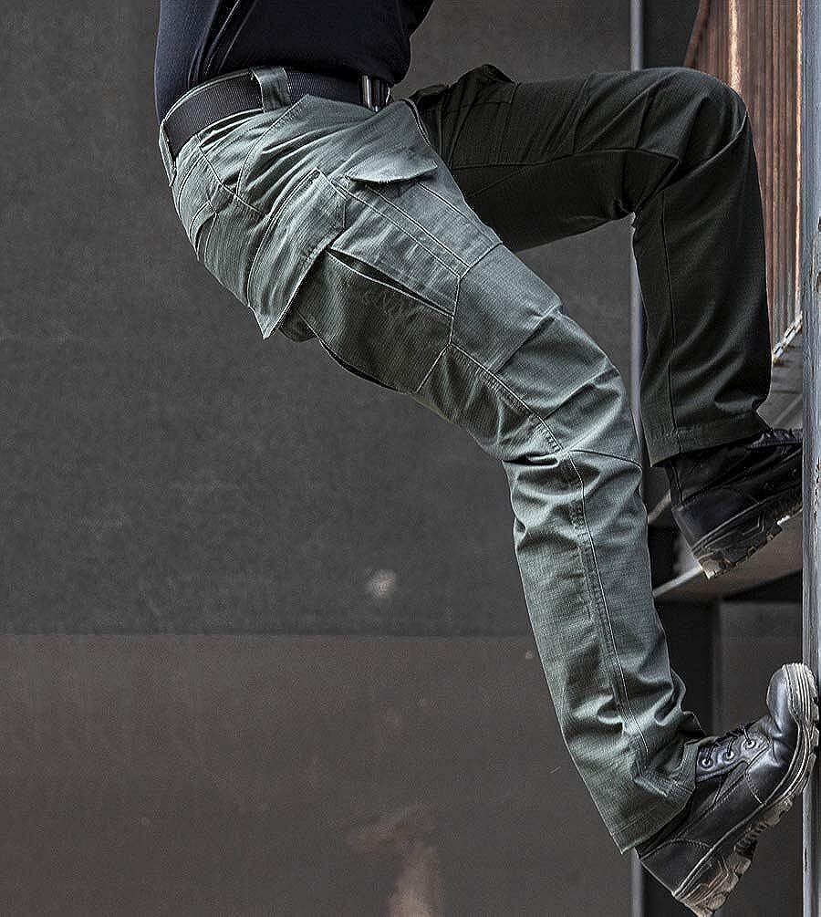(7 Pants)  Men's Outdoor Tactical Pants Rip Stop Lightweight Waterproof Military Combat