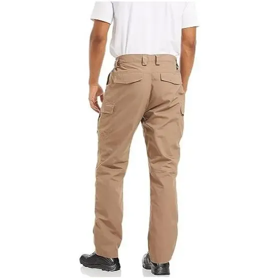 Men's Tactical Pants 9 Pockets Ripstop Water Repellent Cargo Pants Plain Casual Fitted Trousers Menswear for Work Hiking Hunting FallFreshness Outdoorfun