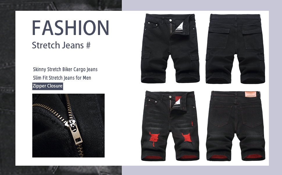 casual denims adjustable baggy regular relaxed loose fit distressed slim fit holes straight leg