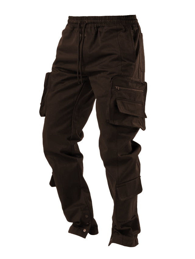 6-parks Unisex Street Style Plain Cotton Military Cargo Pants