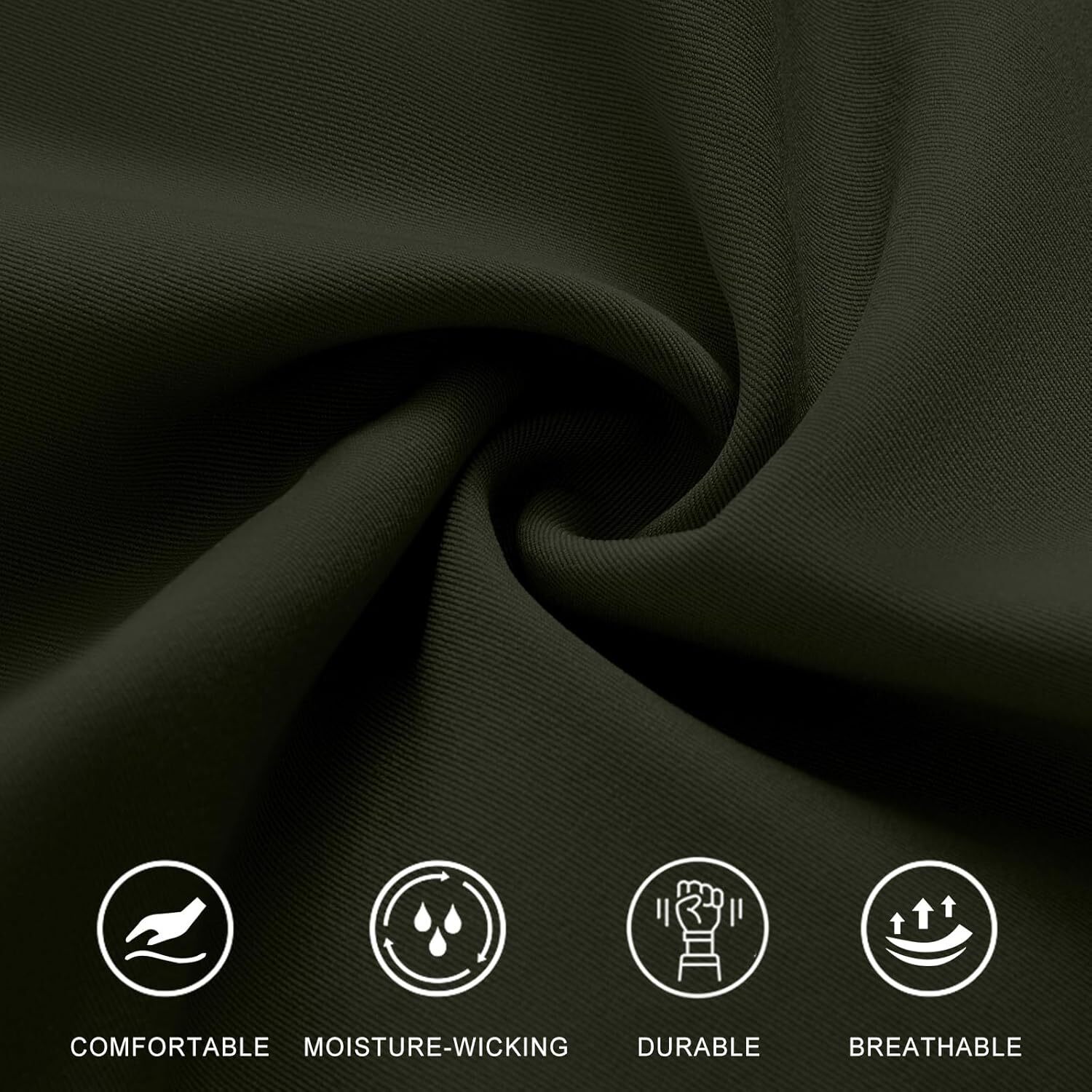 🔥6-PACKS $24.89 Men's Plus Size Casual Solid Color Drawstring Overalls