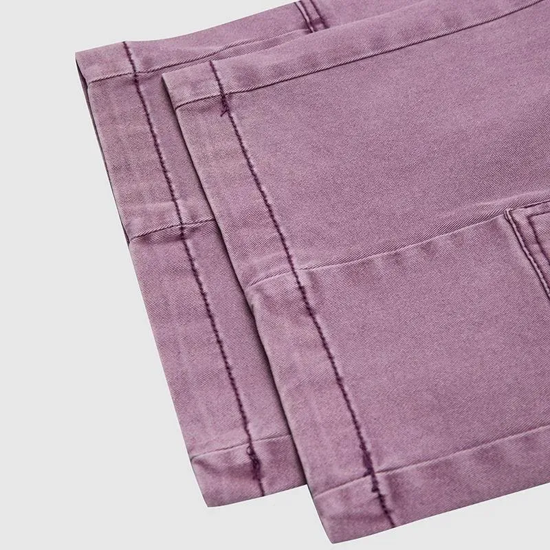 ⚡FINAL SALE⚡- Women's Mid-Rise Straight-Leg Cropped Pants
