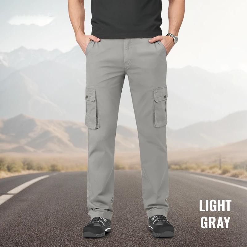 Men’s Multi-Pocket Cargo Pants