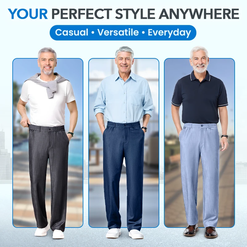 SPECIAL OFFER - LAST DAY 70% OFF - Men's Super Stretch Loose Fit Pants