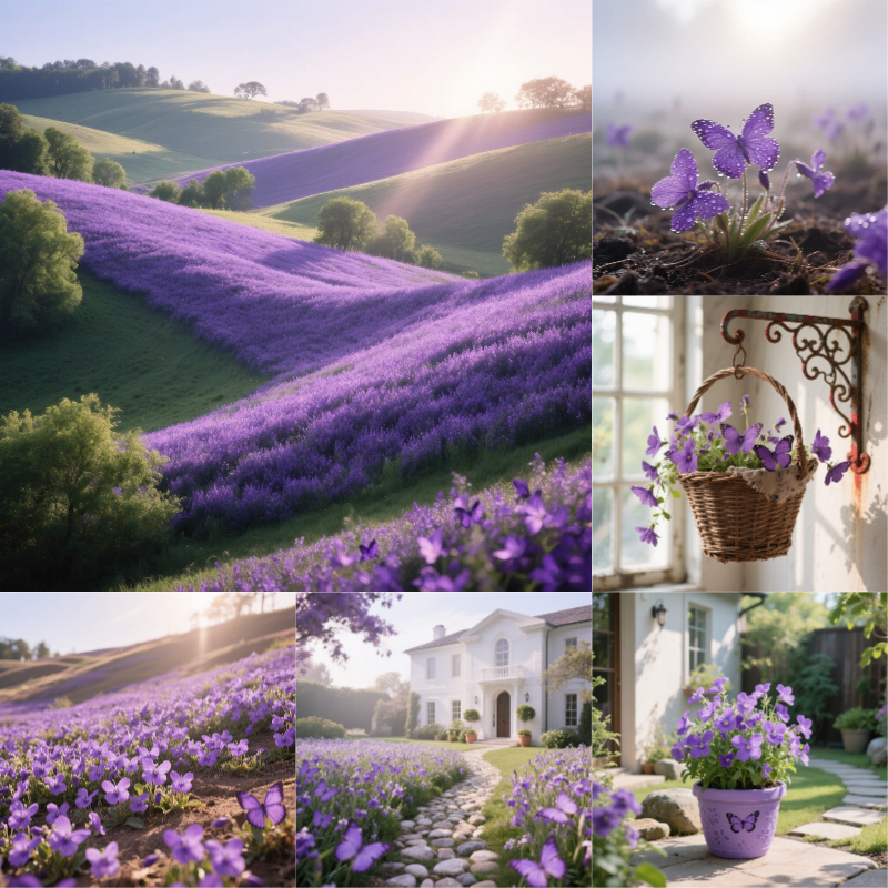 Enchanting Purple Butterfly Flower Seeds - Grow Your Own Magical Garden Easily🦋