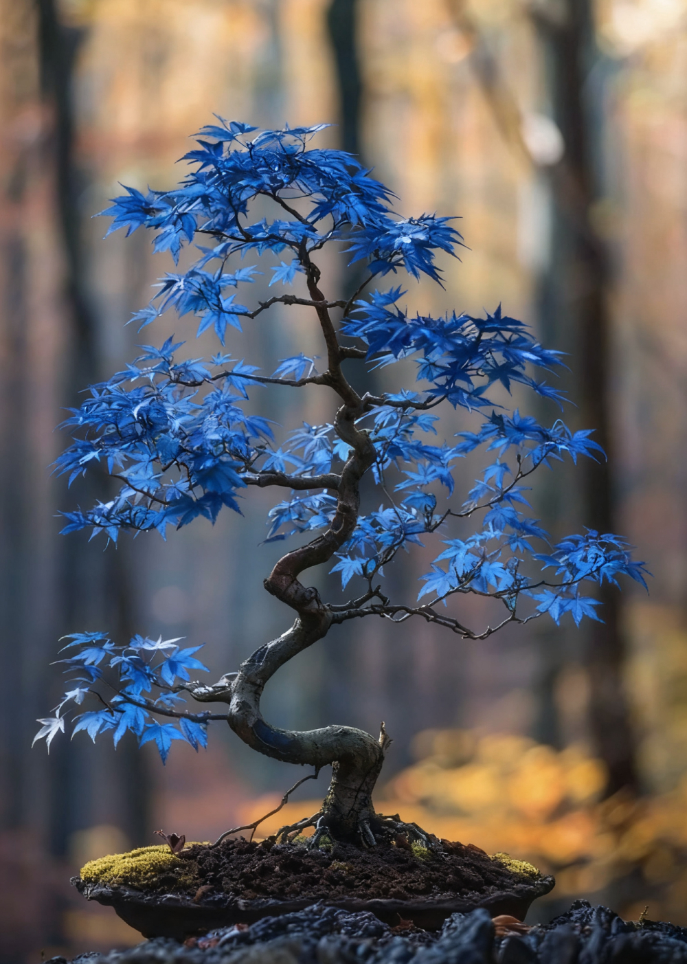 Sapphire Maple Tree Seeds – Grow Your Stunning Blue Foliage This Season!