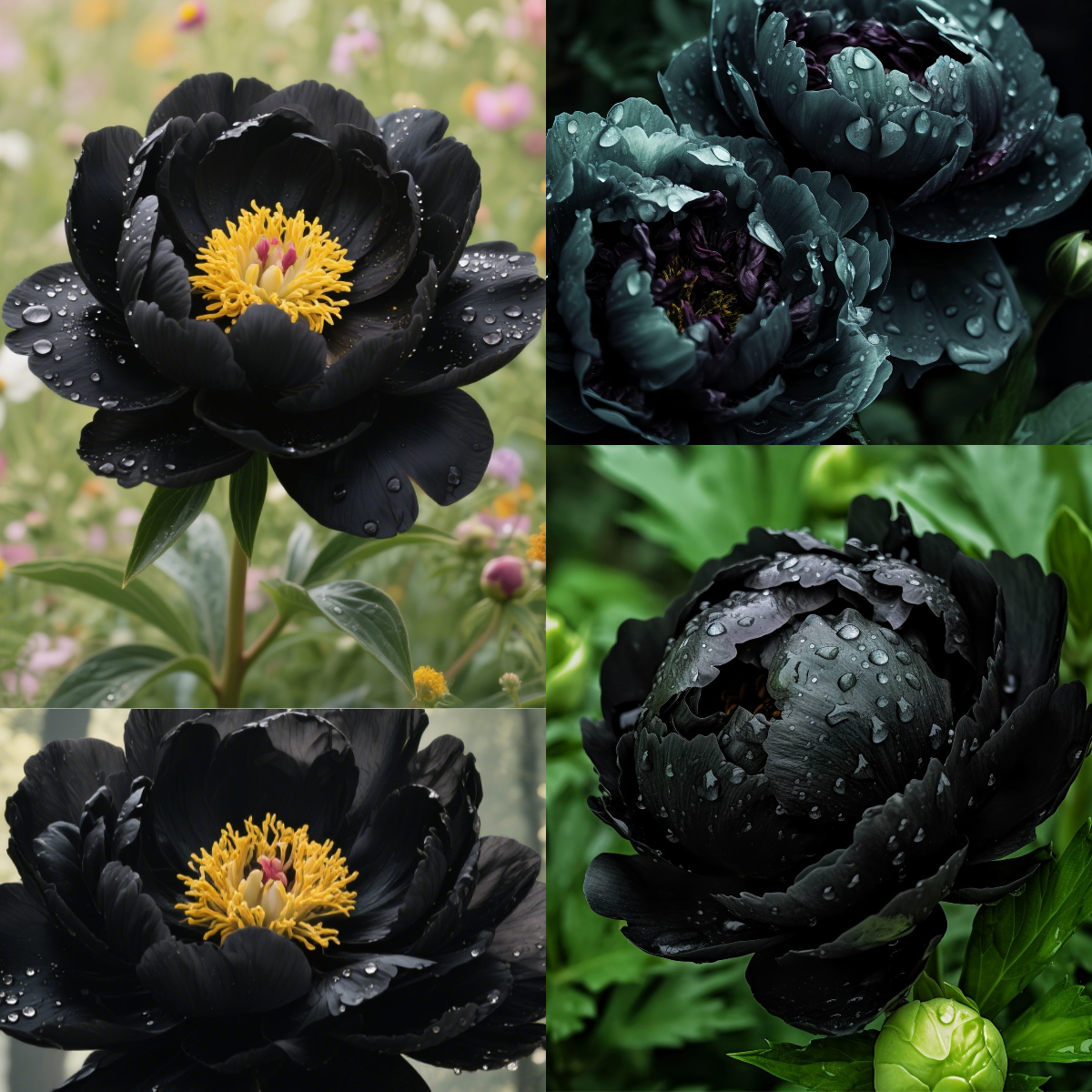 🖤Black Beauty Peony Seeds