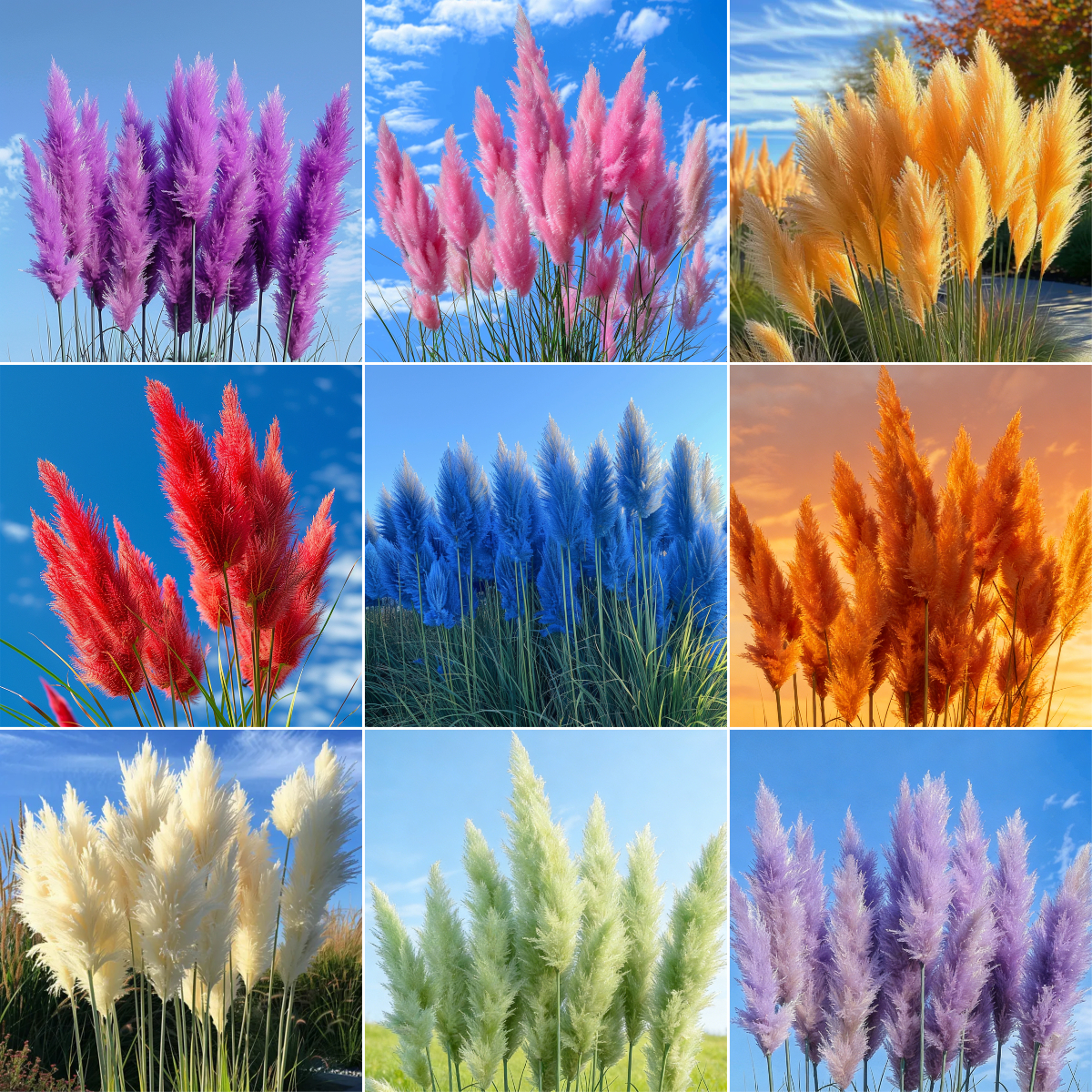 🌾 Perennial Pampas Ornamental Grass Seeds🌱