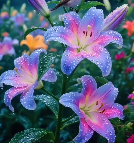 ⚜️Rare Color Double-Petaled Fragrant lily bulbs—Fresh and Sweet