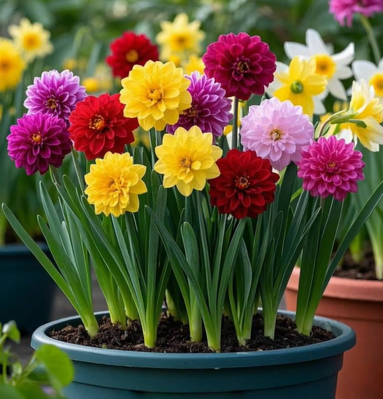 Large Flower Fragrance Fairy Dahlia Seeds