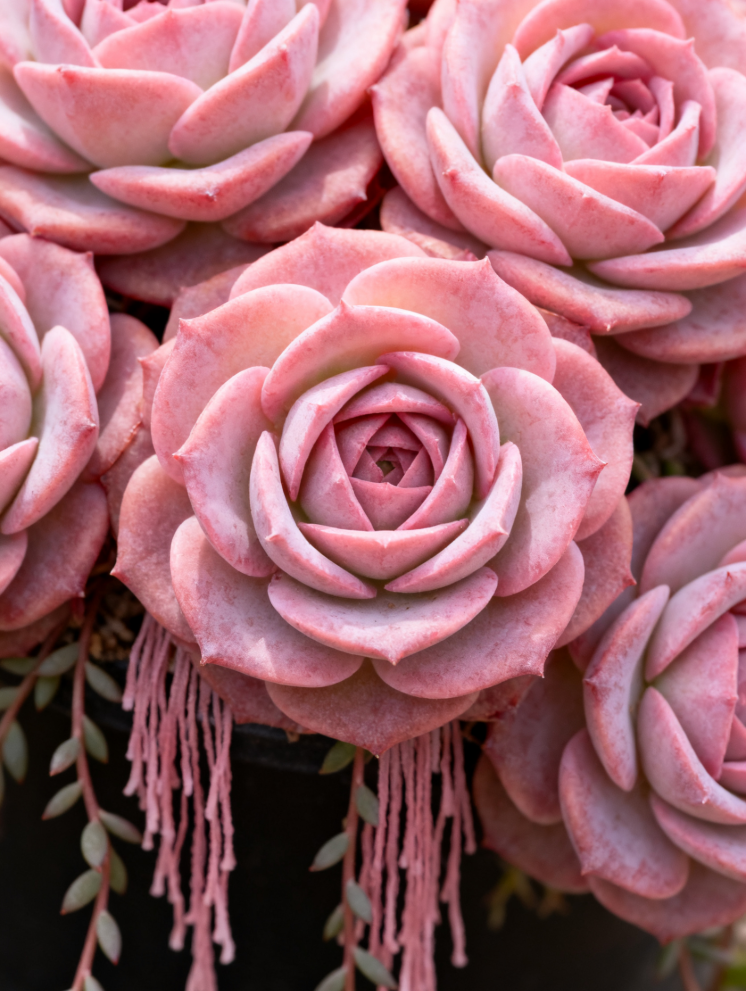 Pink Tassel Succulent Rose Seeds – Grow Your Dreamy Pink Cascading Blooms 🌸