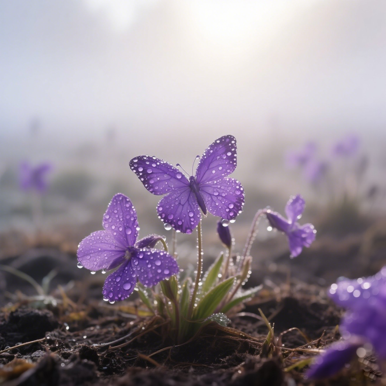 Enchanting Purple Butterfly Flower Seeds - Grow Your Own Magical Garden Easily🦋