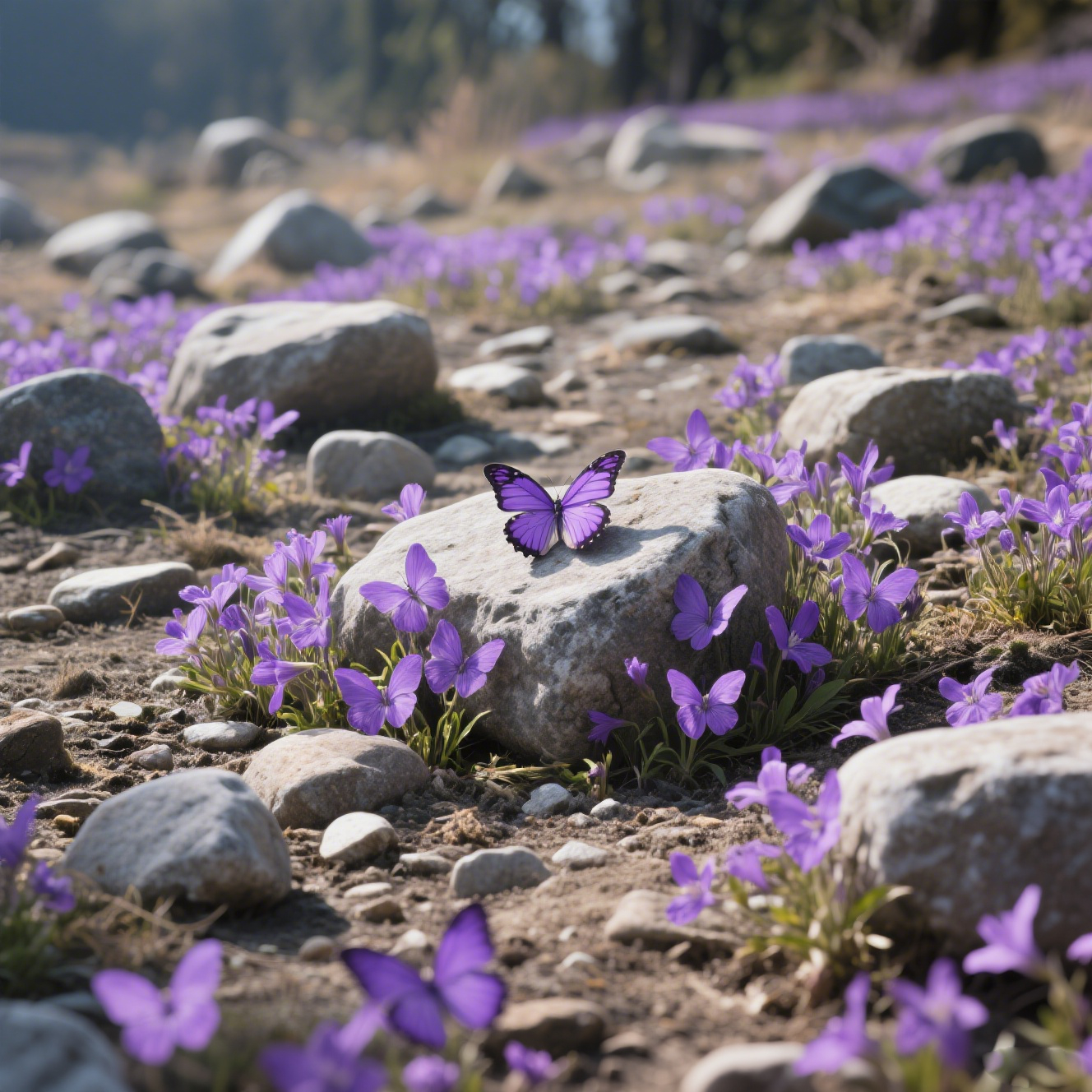 Enchanting Purple Butterfly Flower Seeds - Grow Your Own Magical Garden Easily🦋