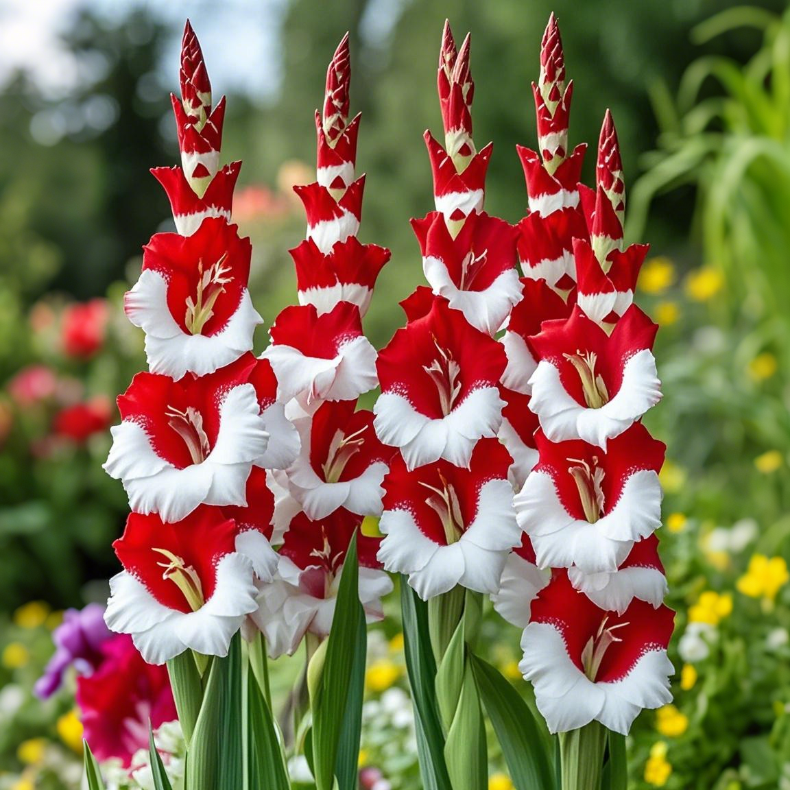 "Red & White Duo Blooms Collection" — Classic Elegance, Year-Round Drama