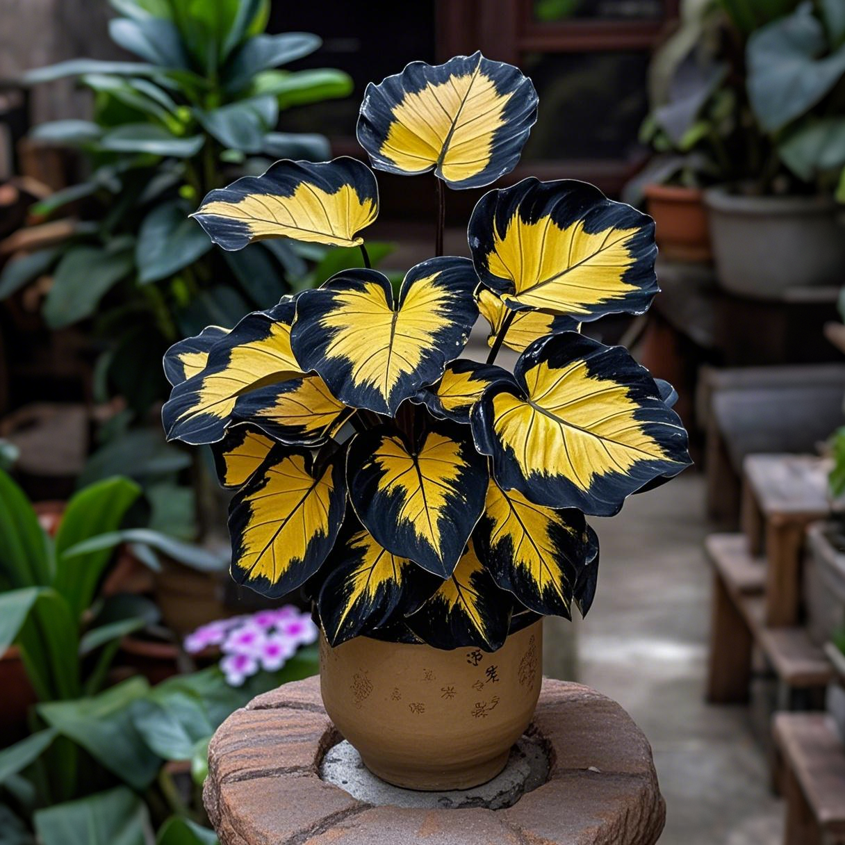 Potted Alocasia Bulbs 🍃