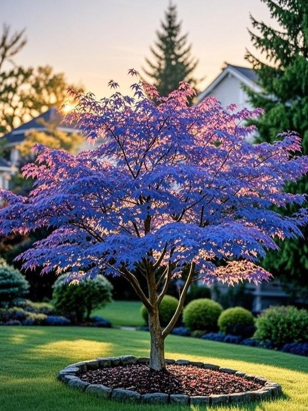 Sapphire Maple Tree Seeds – Grow Your Stunning Blue Foliage This Season!