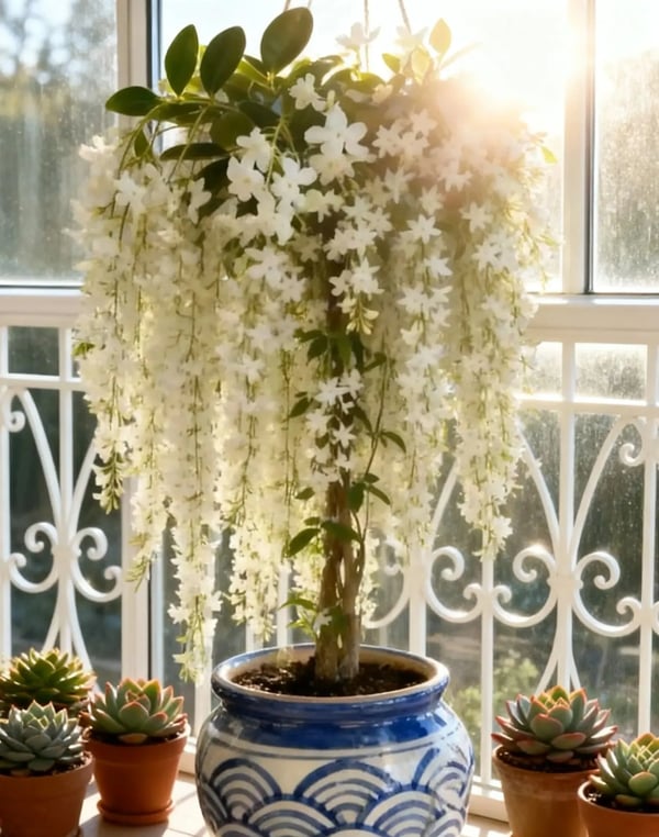 🏆 79K+ SOLD! ❄️🌱Trailing Jasmine Seeds – Winter Planting, Perennial Blooms & Fragrant Garden Elegance 🌸