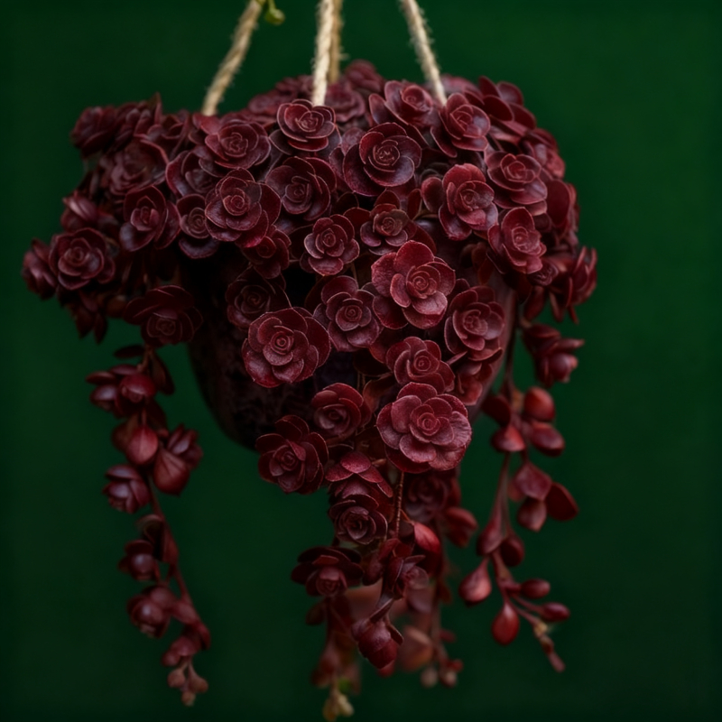 Blue Tassel Succulent Rose Seeds – Grow Your Own Enchanting Blue Blooms 🌿