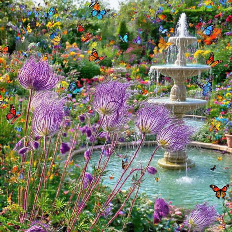 Mix Color Prairie Smoke Flower,Geum Triflorum 